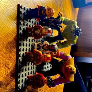 All this product is just straight Lego MCU mini figures. This isn't cheap lego.